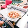 Ooni Signature perforerad pizzaspade, Aluminium-valnöt, 12"