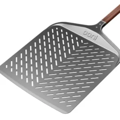 Ooni Signature perforerad pizzaspade, Aluminium-valnöt, 14"