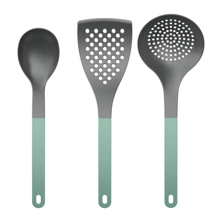 Optima köksredskap 2 3 delar, Nordic green nylon