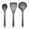 Optima köksredskap 2 3 delar, Svart nylon