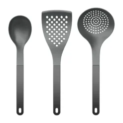 Optima köksredskap 2 3 delar, Svart nylon