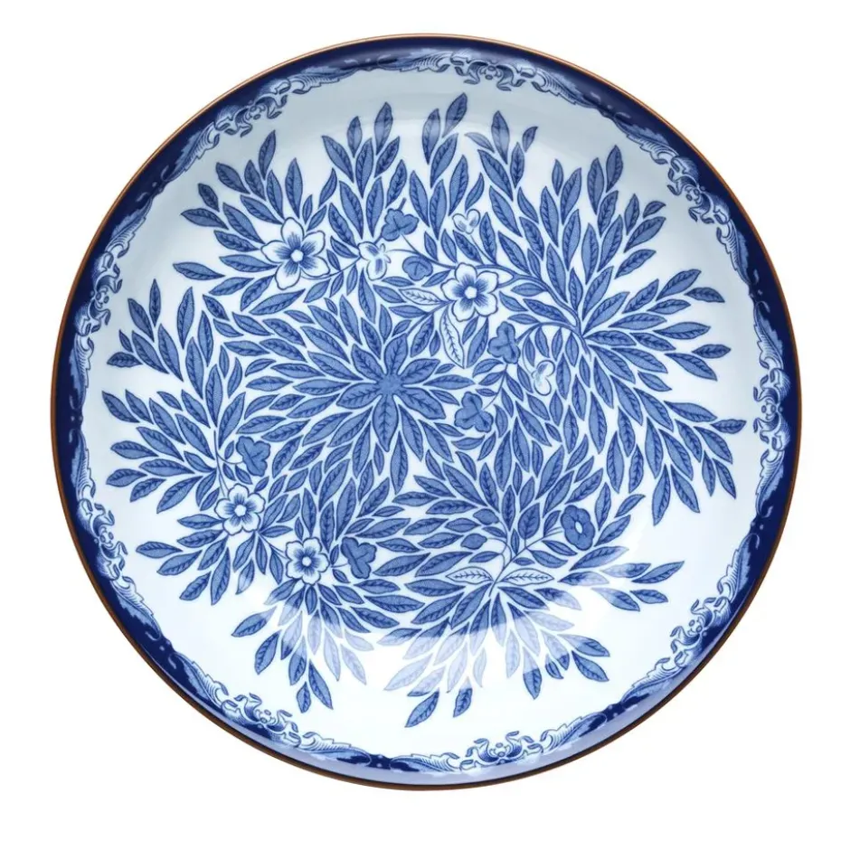 Ostindia Floris tallrik djup Ø22 cm, Blå