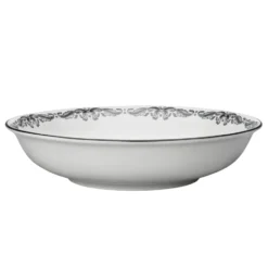 Ostindia Svart djup tallrik, Ø 22 cm