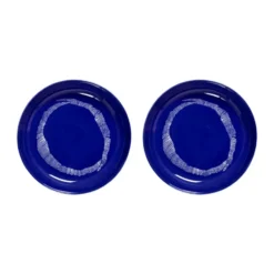 Ottolenghi Feast djup tallrik Ø22 cm 2-pack, Dark blue stripes-white