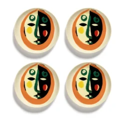 Ottolenghi Feast tallrik XS Ø16 cm 4-pack, Face nr 1