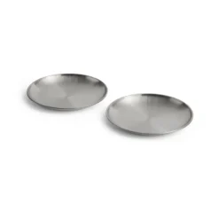 Outdoor Market tallrik, Rostfritt stål, Ø20 cm, 2-pack