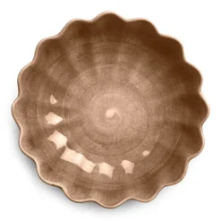 Oyster skål Ø24 cm, Cinnamon