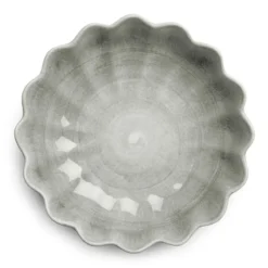 Oyster skål Ø24 cm, Grå