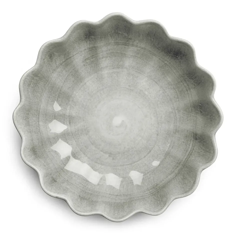 Oyster skål Ø24 cm, Grå