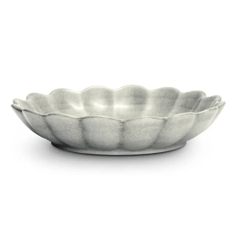 Oyster skål Ø24 cm, Grå