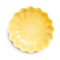 Oyster skål Ø24 cm, Gul
