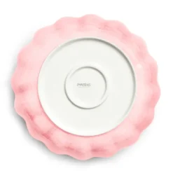 Oyster skål Ø24 cm, Ljusrosa