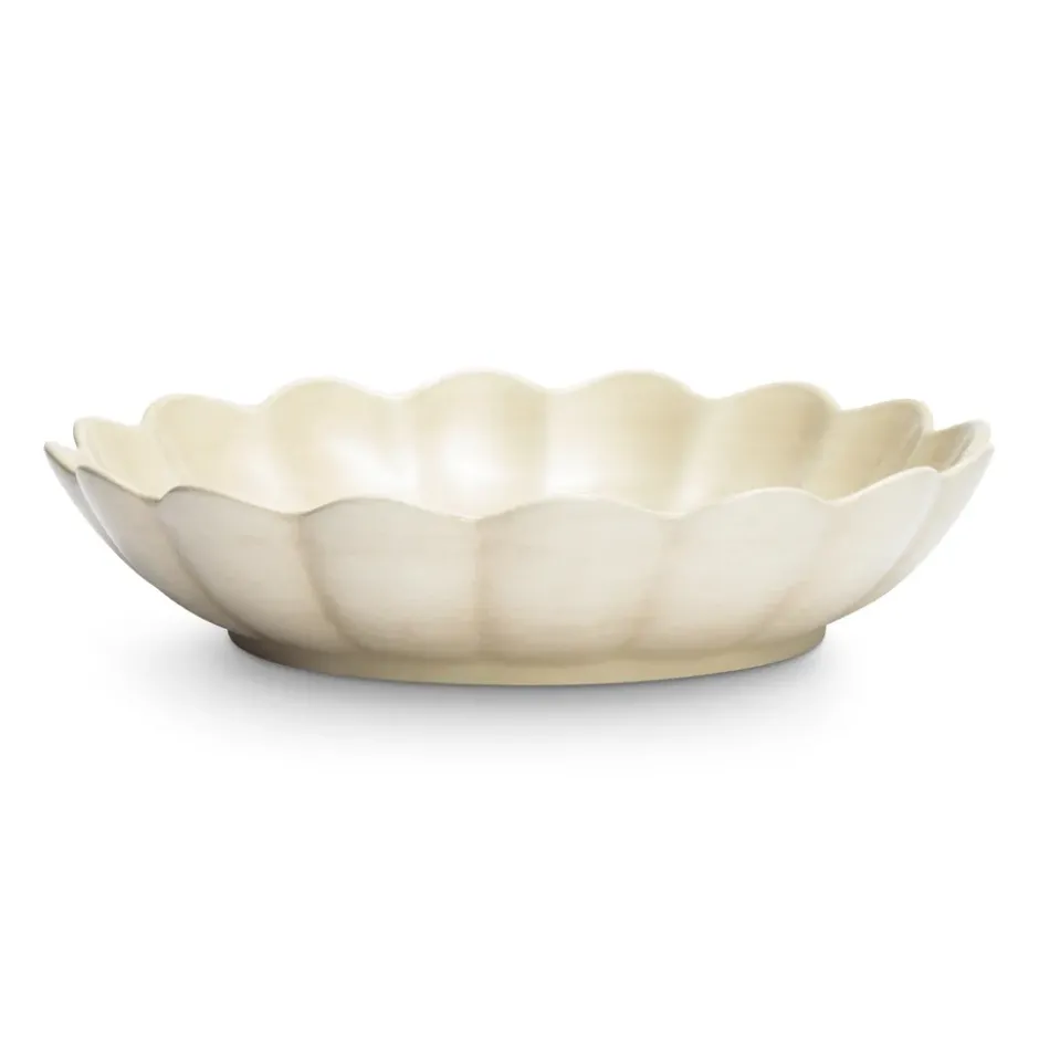 Oyster skål Ø31 cm, Sand