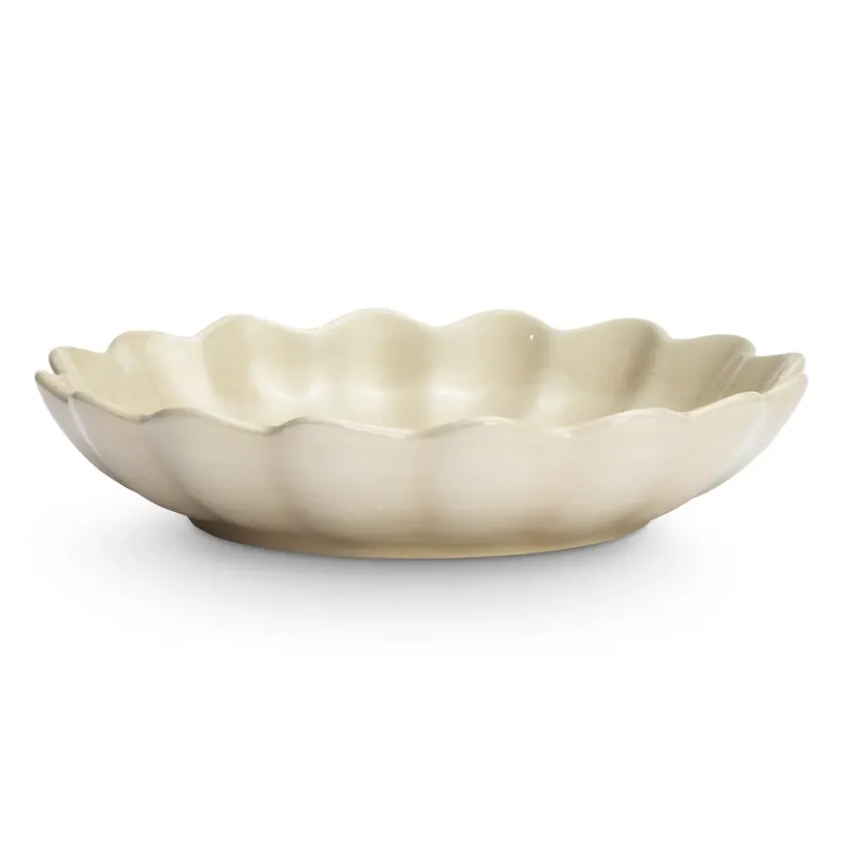 Oyster skål Ø24 cm, Sand
