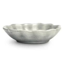 Oyster skål 16x18 cm, Grå