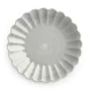 Oyster tallrik 20 cm, Grå