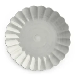 Oyster tallrik 28 cm, Grå