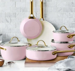 Padova stekpanneset 20 + 26 cm, Blush pink