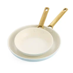 Padova stekpanneset 20 + 26 cm, Light blue
