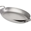 Panna med 2 handtag oval Cook Style 30 cm, Stål