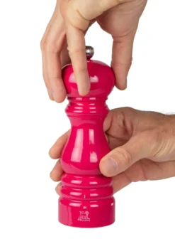 Parisrama pepparkvarn 18 cm, Trä-candy pink