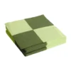 Pattern Dinner Check servett 40x40 cm 20-pack, Light green-dusty green L