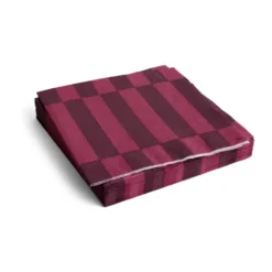 Pattern Dinner servett 40x40 cm 20-pack, Bordeaux-wine