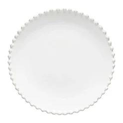 Pearl assiett, Vit, Ø22 cm