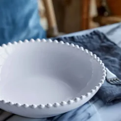 Pearl pastaskål, Vit, Ø24 cm