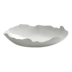 Perfect Imperfection oval djup tallrik, 13x23 cm