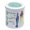 Picknick rund burk 13,6x15 cm, Multi