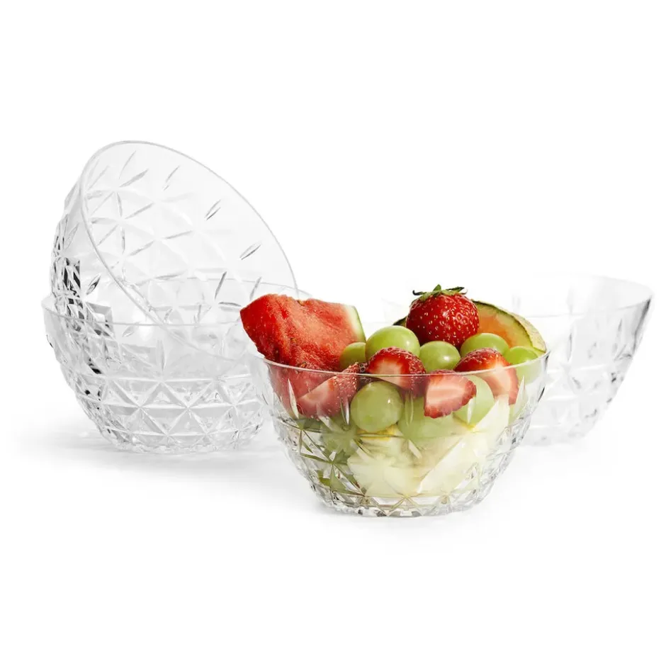 Picknick skål 4-pack, Klar