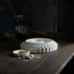 Pillivuyt pajform rund vit, Ø 11 cm