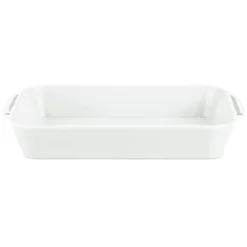 Pillivuyt stekfat djupt vit, 38x21 cm