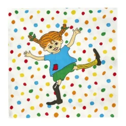 Pippi servetter 33x33 cm 20-pack, Hoppsansa