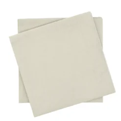 Plain pappersservett, Beige, 20‑pack, 40×40 cm