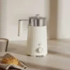 Plissé mjölkskummare 35 cl, Svart
