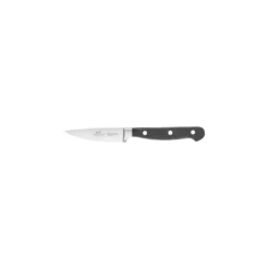 Pluton örtkniv 10 cm, Stål-svart