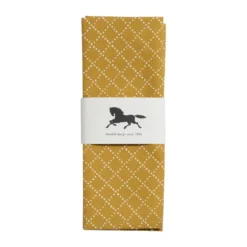 Prickruta bordstablett 34x45 cm 2-pack, Ockra