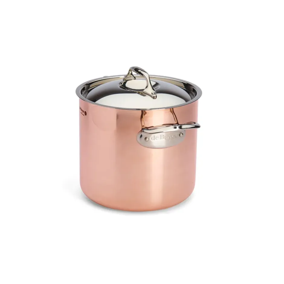 Prima Matera hög gryta med lock induktion, 20 cm