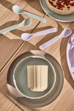 Pullo servisset 3 delar, Pale Mint-vanilla-taupe
