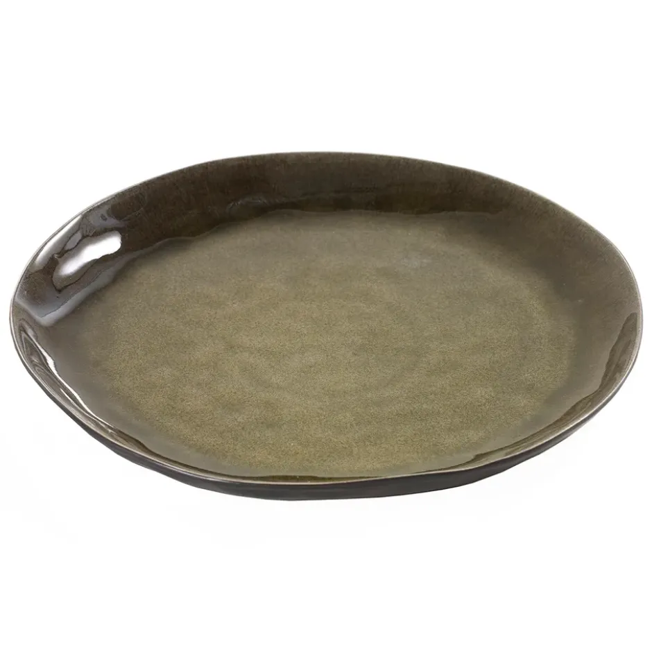 Pure tallrik 28 cm, Green