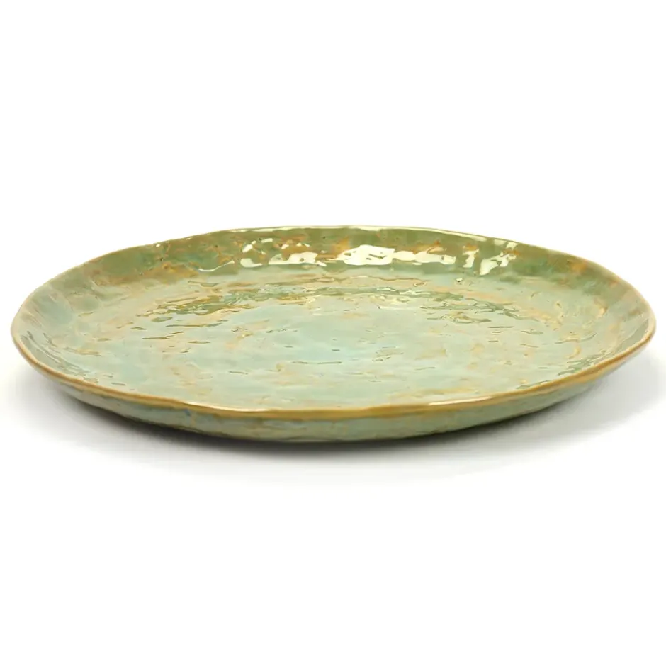 Pure tallrik large, Sea green