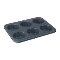 Quantanium Finish muffinsform, Grå, 6st
