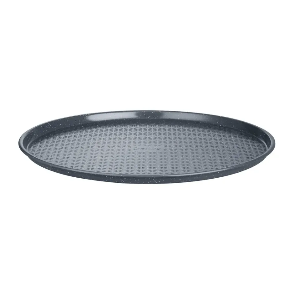 Quantanium Finish pizzaplåt, Grå, Ø36 cm