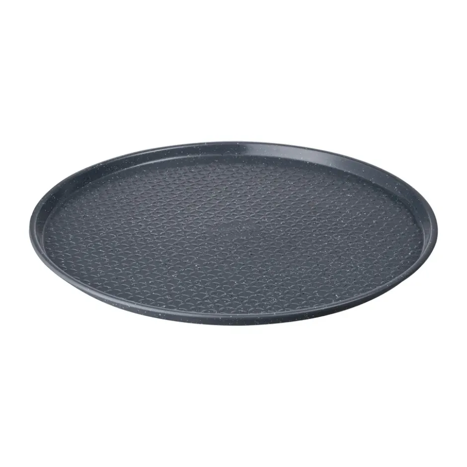 Quantanium Finish pizzaplåt, Grå, Ø36 cm