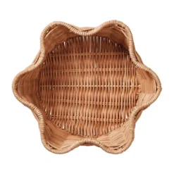 Rattan Round korg, Natural, 23 cm
