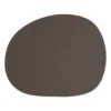 Raw bordstablett läder, Brown buffalo (brun)