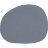 Raw bordstablett läder, Grey buffalo (grå)