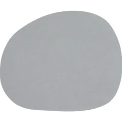 Raw bordstablett läder, Light grey buffalo (ljusgrå)